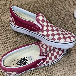Checkered Slip-On Vans